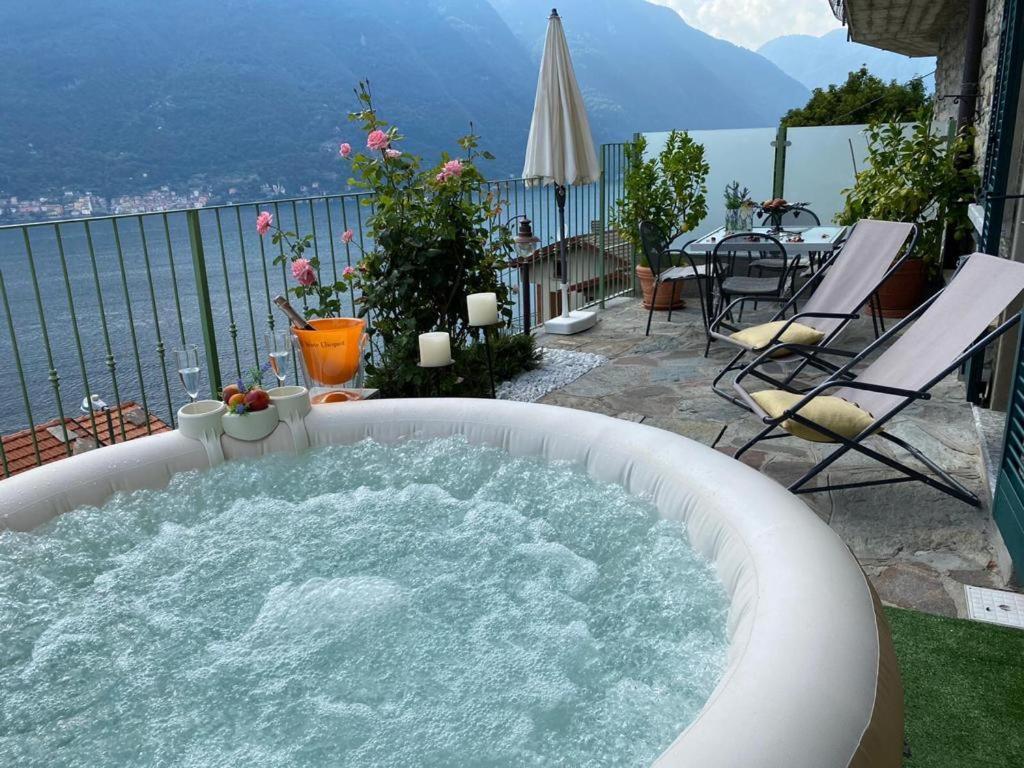 Romantic Home - Lake Como Nesso Luaran gambar